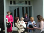 Mum, with Alison (Godmother), Chloe and other family