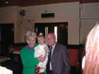 Chloe with her Great Grandparents