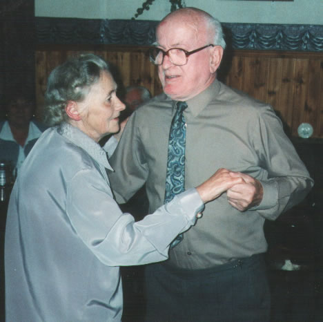 Gran and Grandad dancing
