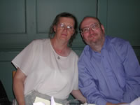Mum and Dad at Ann and Scotts Wedding Dinner