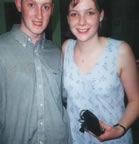 Taken at Rachel's Farewell Party (before going on the OM Doulos for a year) - 1999